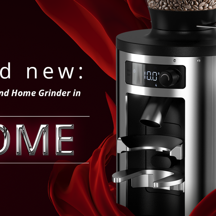 Shiny and new: Mahlkönig presents the X54 Allround Home Grinder in chrome