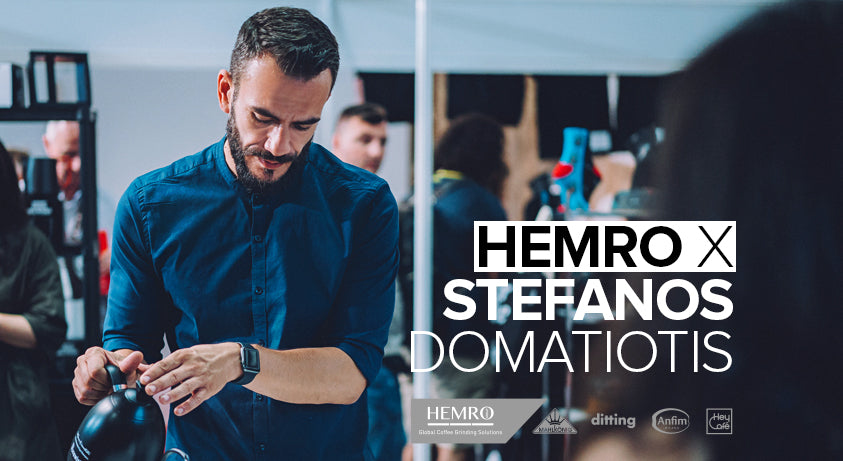 Stefanos Domatiotis becomes brand ambassador for the Hemro Group - Mahlkönig