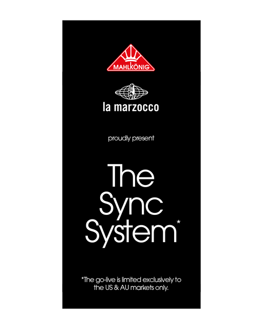 The Sync System presented by Mahlkönig and La Marzocco